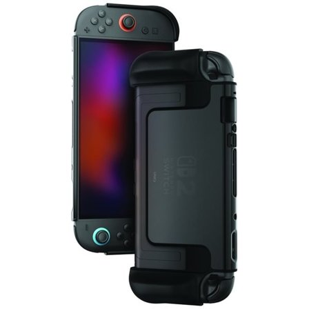 Uniq Hybrid Bytearmor-etui for Nintendo Switch 2 - svart