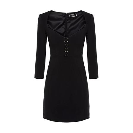 Elisabetta Franchi Party Kjole Sort, Dame