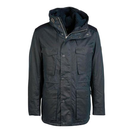 Barbour Winter Jas , Blauw , Heren , Maat: L