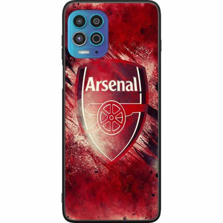 Motorola Moto G100 Svart Skal Arsenal Football