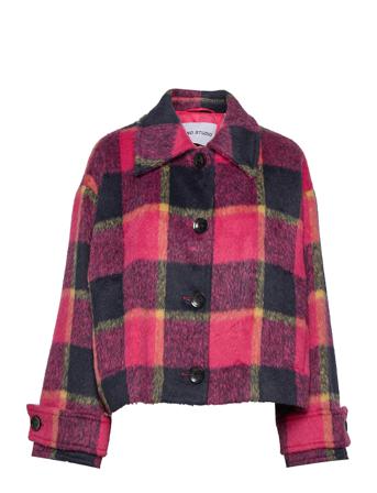 Alexia Short Jacket Outerwear Faux Fur Monivärinen/Kuvioitu Stand Studio