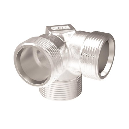 Vatette V6 Skruvdel hörnrör, 3 st 15 mm, Installation