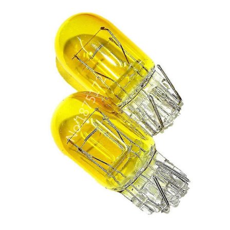 2 kpl 580 7443 1891 W21/5w T20 W3x16q Xenon Hid 3000k Keltainen Auton Polttimo 12v 21/5w Kaksoisfilamentti Auton Polttimo