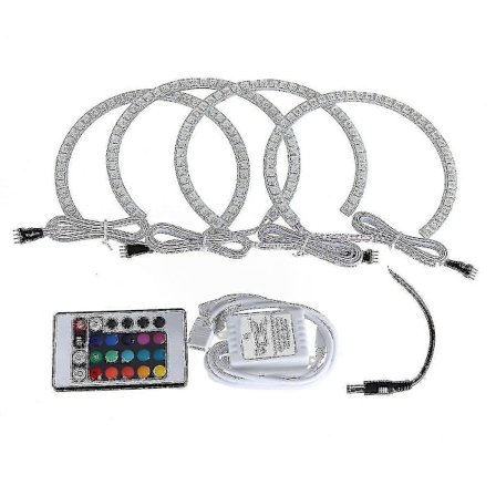 Angel Eyes Set Strålkastare RGB Positionsljus Ringar Halo Ring För E36 E38 E39 E46 3 5 7 Serie