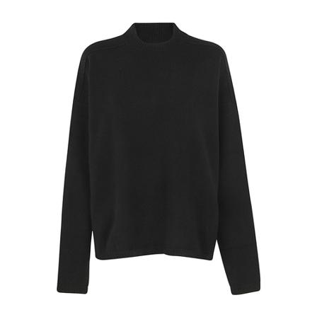Rick Owens, Turtlenecks Czarny, Kobieta, Rozmiar: L