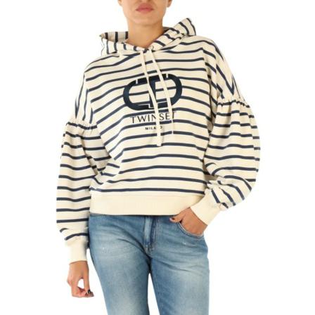 Twinset Hoodies Hvid, Dame