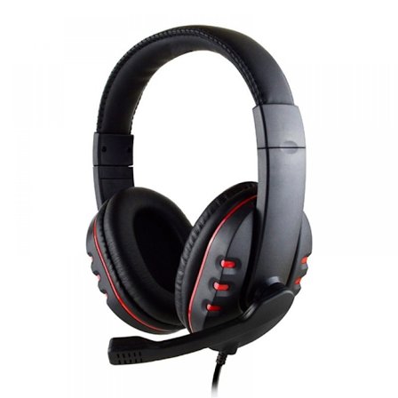 Trådbundet spelheadset för PC PS4 PS5 Xbox One hörlurar med brusreducerande mikrofon, bas, 3,5 mm bärbar dator headset, Nintendo Switch/ps