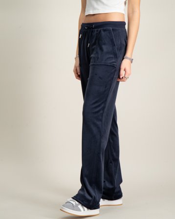 Juicy Couture Tonal Wide Leg Jogger Blå Bukser Jente - Kids Brand Store