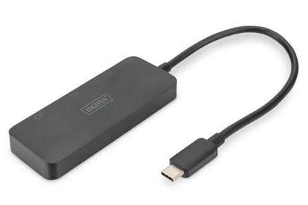 Digitus USB-C - 3x DP MST Video Hub DP 1.4. 4K/60Hz