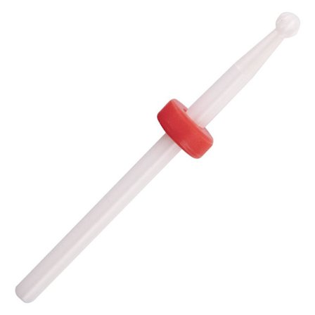 Keramisk slip bits - Vit - Liten kula - F 3/32