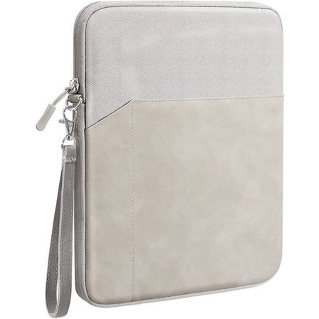 Passer til 13-tommer iPad Air M3 2025 model - 12,9-13 tommer tablet taske - lysegrå