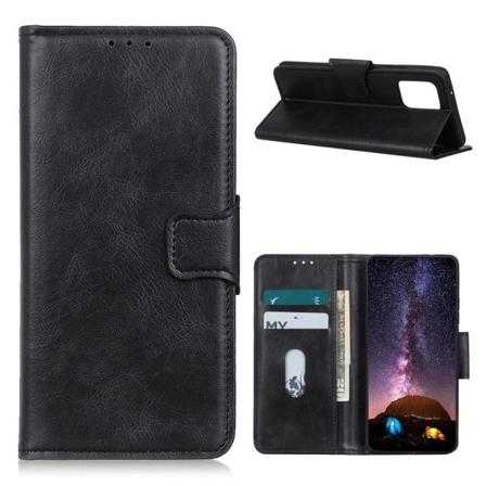 Xiaomi Mi 11 - Crazy Horse Plånboksfodral - Svart Black Svart