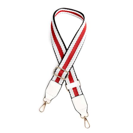 Boom olkahihna - hihna punainen valkoinen