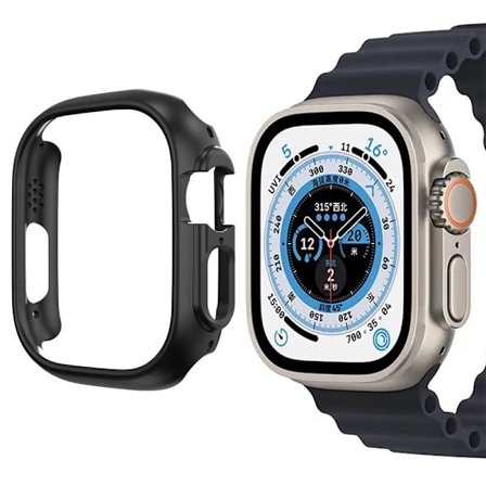 Edge-kuori Apple Watch Ultra 2 49mm Musta