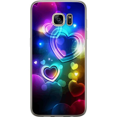 Yhteensopiva Puhelinkuori Samsung Samsung Galaxy S7 edge NeonRakkaus
