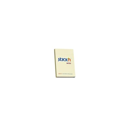 STICK'N Notes STICK`N 51x76mm gul - Lyreco - Kontorsmaterial - Notes och Post-It - Notes - Gula