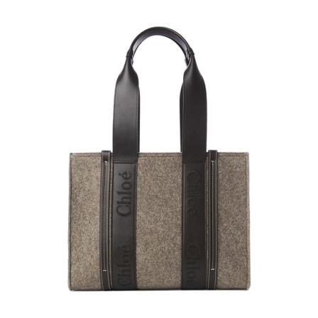 Chloé, Tote Bags Beige, Dames, Maat:ONE Size