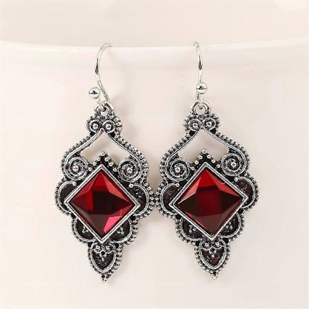 Boheme Vintage Øreringe Hængende Krog Ørering Smykketilbehør Til Kvinder Praktisk Holdbart Design