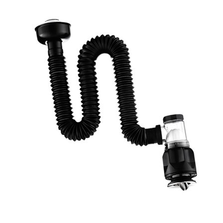 Diskho Avloppsrör Flexibelt Töjbart Deodorant Sil Rörledningar Diskbänksslang Diskbänkssil Enkel Installation