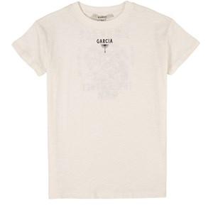 Kids - Garcia Cream Tiger T-Shirt 164/170 cm - Tops - 164/170 cm - Cream - Mädchen