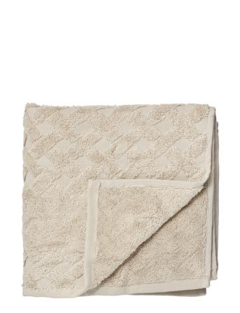 Laurie Towel Home Textiles Bathroom Textiles Towels & Bath Towels Creme Lene Bjerre