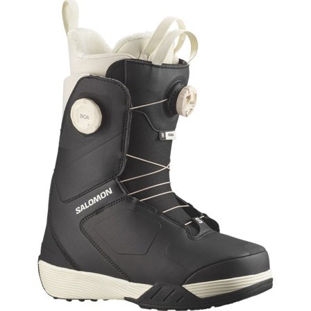 Salomon - Snowboard-Schuhe Damen Kiana Dual Boa - Black / Black / Vanilla Ice - 22