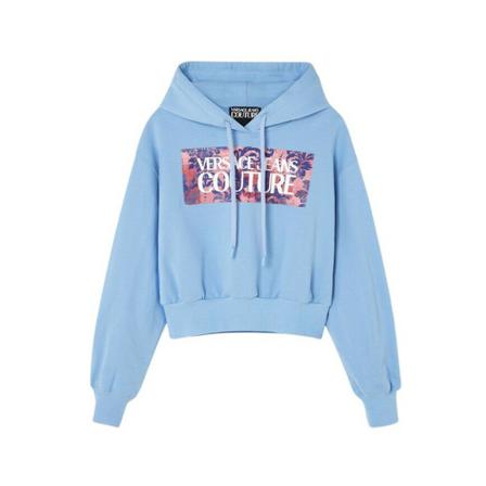 Versace Jeans Couture Hoodies Blå, Dame