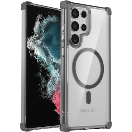 Mobilskal - Samsung S22 Ultra - Magnetisk - Anti-fall - Svart