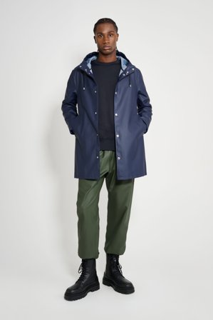 Stockholm Lightweight Raincoat Navy