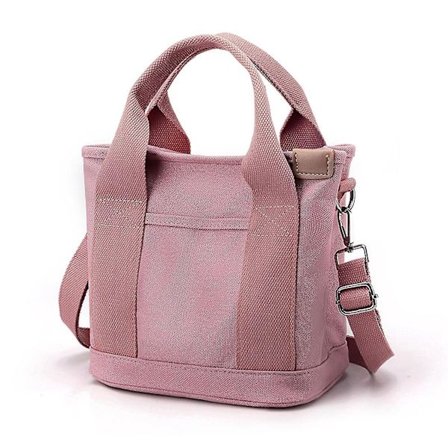 Kvinners Crossbody Tote Bag Canvas Utendørs Reise