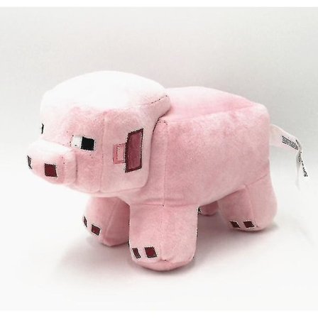 Minecraft Lasten Pehmolelu Vaaleanpunainen Sika Pehmolelu Lasten Lahja Ch12