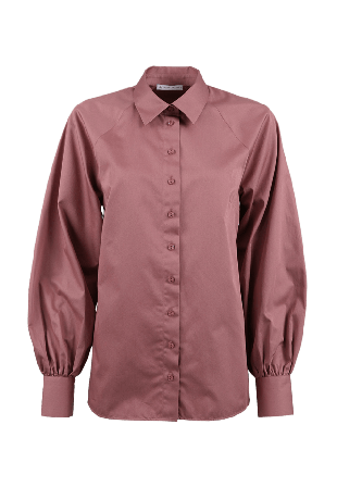 The Shirt Factory Skjorta Louise Cotton Poplin Skjortor Dam Rosa 36