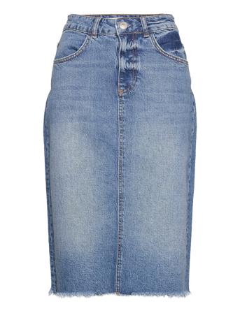 Selma Wren Skirt Blue MOS MOSH
