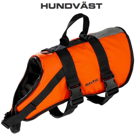 Baltic - Hundevest Pluto Flytevest Oransje Medium 8-15 kg - Hund - Hundetrening & bruksspor - Flytevester - ZOO.no