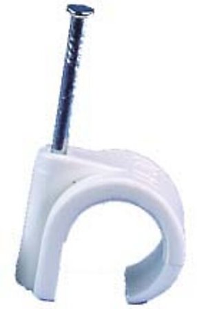 GELIA LEDNINGSKLAMMER 7-10MM HVIT OVAL 10STK