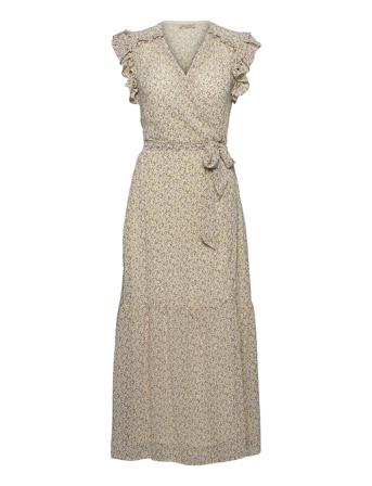 Tyra Lou Knelang Kjole Beige Stella Nova