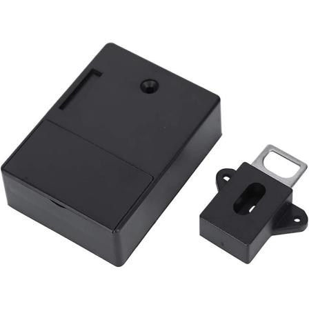 Smart Elektronisk RFID Skapslås, 125kHz ID-kort Opplåsing Hjem Sikkerhetssystemer, skap (svart)