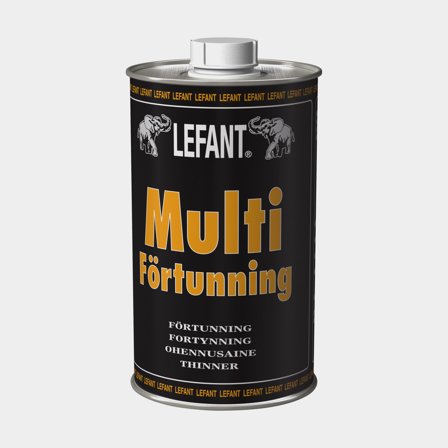 Förtunnings- och rengöringsmedel Lefant Multi-Förtunning, 1 liter