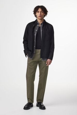 NN07 Theo 1420 Chino male Green Organic Cotton