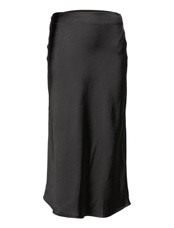 Vidinna Hw Skirt /1 Knälång Kjol Svart Vila