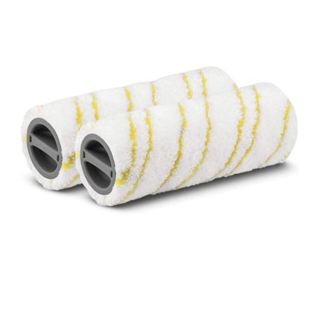 2-delt sæt ruller til Karcher Fc7 Fc5 Fc3 Fc3d gulvrenser (ws)