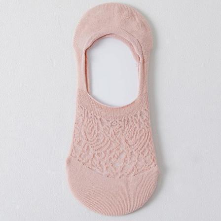 Dam Invisible Socks Mujer Halkfri Fotled Låg Kvinnlig Mesh Cott