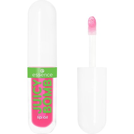 Essence Juicy Bomb Party Lip Oil 02 Watermelon Wonders, Makeup, Læber, Lipgloss