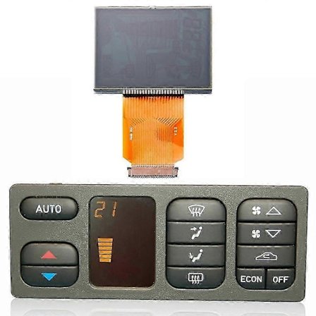 Klimaanleggskjerm for SAAB 93 9-3 1999-2003 LCD-skjerm Klimakontrollpanel 50-47-600 50-46-214 53-36-433 LCD-skjerm