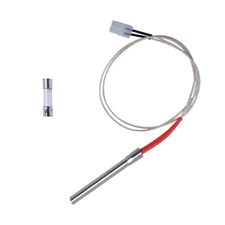 Pellettitakan Sytyttimien Korvaava Käynnistinosa Hehkutulppa Sulakkeilla Pelletti Grillien Savustimille (FMY)