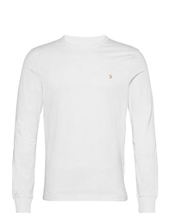 Worthington Ls Tee White Farah