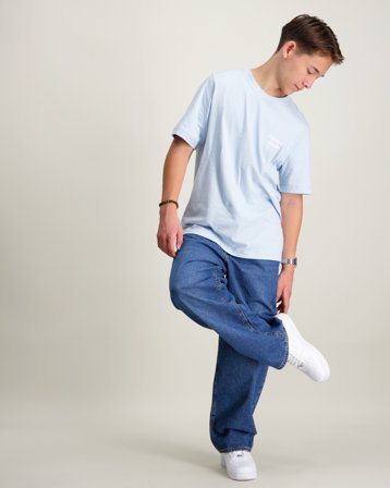 Jack & Jones JJIRON JJORIGINAL SQ 207 SN Blau Jeans Jungen - Kids Brand Store