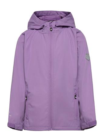 Softshell Solid Col, Af 8.000 Outerwear Softshells Softshell Jackets Liila Color Kids