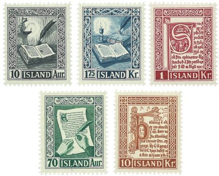 Island - AFA 288-292 - Postfrisk