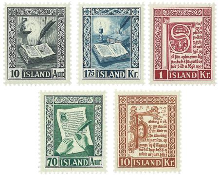 Island - AFA 288-292 - Postfrisk